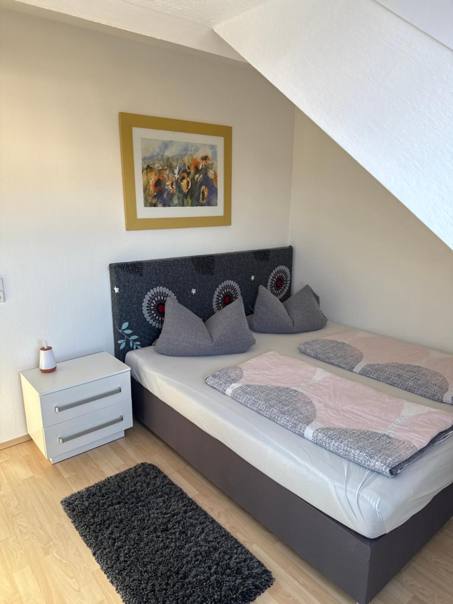 Kuschelige Dachgeschosswohnung Am Clarapark لبسيا المظهر الخارجي الصورة