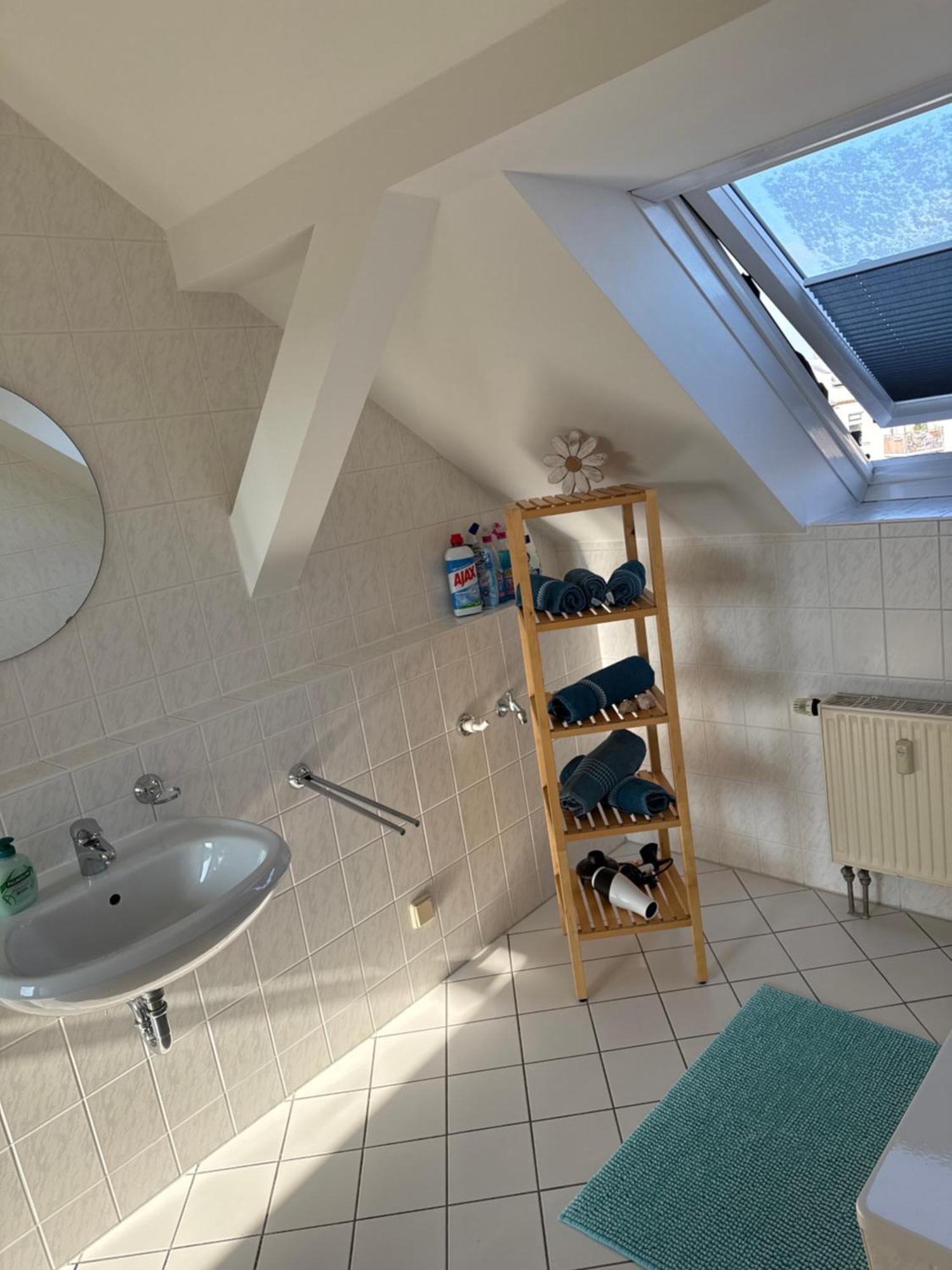 Kuschelige Dachgeschosswohnung Am Clarapark لبسيا المظهر الخارجي الصورة